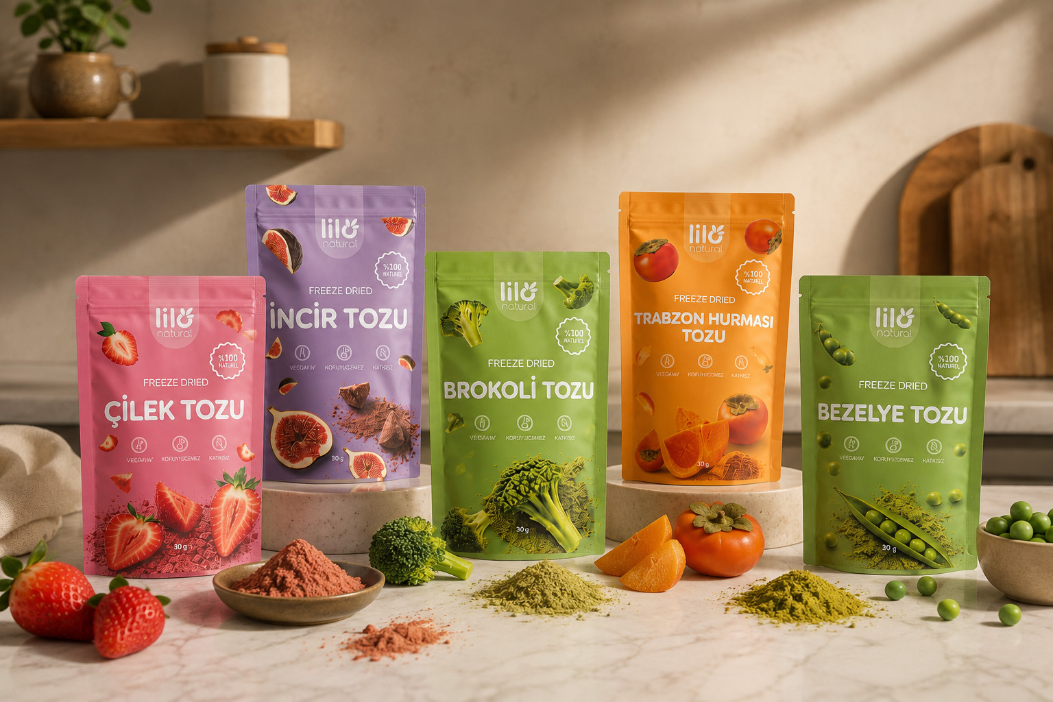 Lilo Natural ambalaj tasarımı