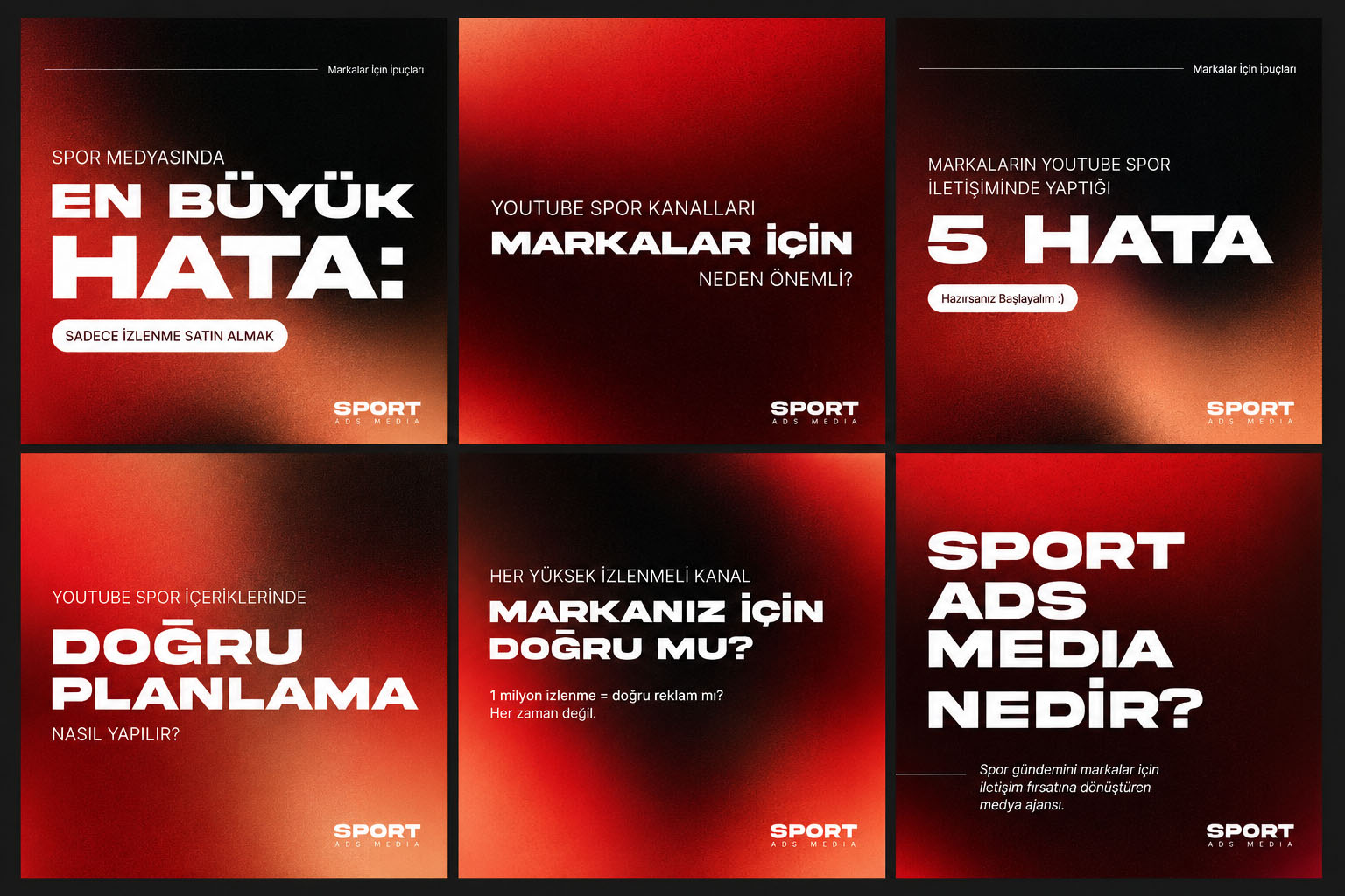 Sport Ads Media sosyal medya çalışması